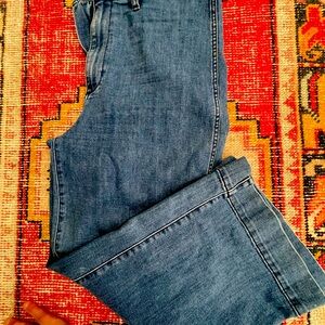 Madewell Emmett Wide Leg Crop Jean